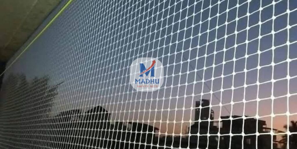 Balcony safety nets installation by Madhu Safety Nets