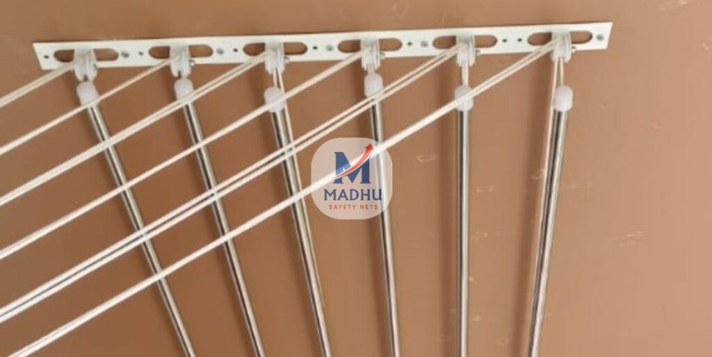 Ceiling cloth hangers installation in Andhra Pradesh for smart and space-saving clothes drying